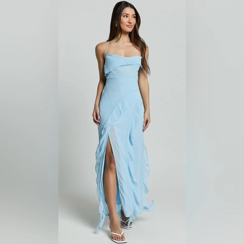 Midi Ruffle Dress - Picture 4 of 7